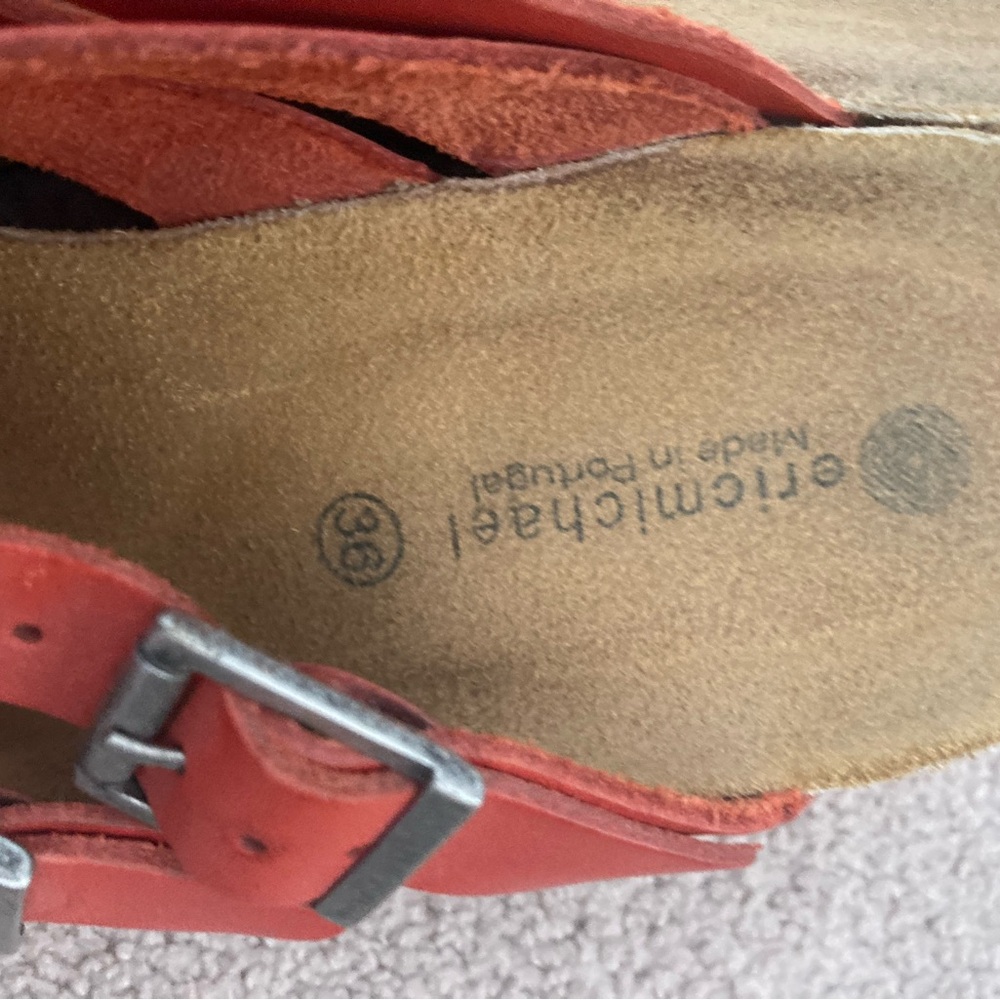 Eric Michael Wedge Sandals - Picture 6 of 7